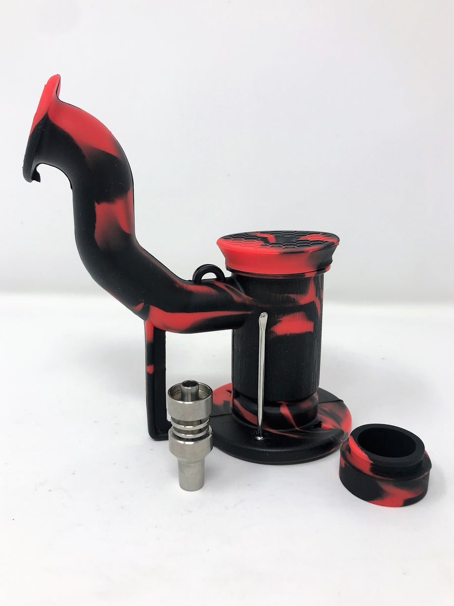 The Pipeline – 6 Silicone Mini Dab Rig