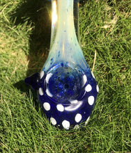 Collectible 4.5" Fumed Glass Handmade Mushroom Hand Pipe - Blue for You