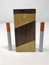 Two Tone Wood Best Wooden Dugout Set with 2 Free One Hitters - Volo Smoke and Vape