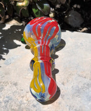 Best 4" Thick Fumed Glass, Tobacco Spoon Hand Pipe & Double Jet Torch Lighter