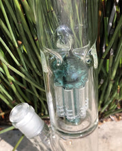 Thick Glass Straight 16" Bong Ice Catchers 8 Arm Tree Perc. 2- 14mm Bowls
