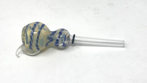 Collectible Thick Fumed Bowl Slide Downstem Bowl attached