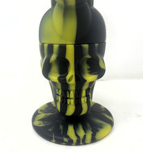 Thick Silicone Detachable Unbreakable 11" Skull Design Bong w/silicone bowl