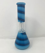 8" Glass Beaker Bong Dome Perc Ice Catchers Slide in stem with Bowl