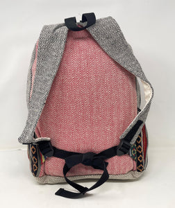 Himalayan Group All Natural Handmade Multi Pocket Pure Hemp Laptop Backpack