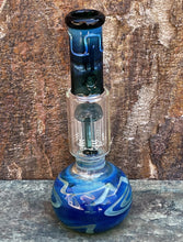 Beautiful Thick Glass Globe Base 10.5" Bong 6 Arm Tree Perc
