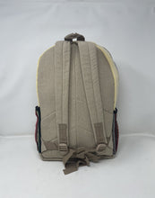 All Natural Pure Hemp Handmade Multi Pocket Large Laptop Backpack
