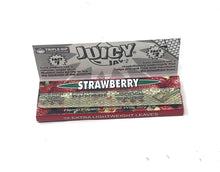 Strawberry JUICY JAY'S 1 1/4 Cigarette Rolling Papers (3 Packs)