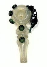 Collectible Unique Handmade Thick Glass 6" Hand pipe