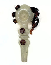 Collectible Unique Handmade Thick Glass 6" Hand pipe