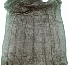 Exquisite Brown with Silver accents Thin & Lightweight Fashion Scarf