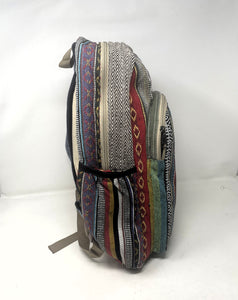 Unique Design Hemp Backpack Multi Pockets (THC FREE)