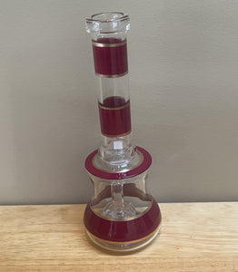 Elegant Thick Glass 8 3/4" Rig with shower perc