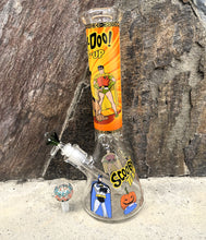 Collectible 14" Thick Heavy Glass Beaker Bong Scooby Doo Design 2 - Bowls