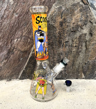 Collectible 14" Thick Heavy Glass Beaker Bong Scooby Doo Design 2 - Bowls