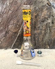Collectible 14" Thick Heavy Glass Beaker Bong Scooby Doo Design 2 - Bowls