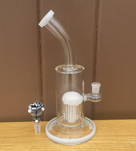 Thick Glass 10" Rig with 8 Arm Tree Perc, 14mm Bowl