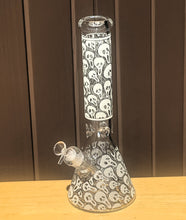 Best 14" Thick Glass Beaker Bong Glow in the Dark Skulls 14mm Bowl