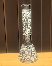 Best 14" Thick Glass Beaker Bong Glow in the Dark Skulls 14mm Bowl