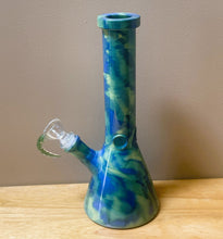 Beautiful Marble Design 10" Thick Glass Bong