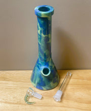 Beautiful Marble Design 10" Thick Glass Bong
