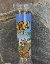 Collectible 14" Thick Heavy Glass Beaker Bong Scooby Doo Team-up Design