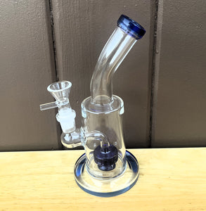 7 1/2" Thick Glass Rig with Shower Perc.