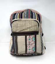 Pure Himalayan Hemp Multi Pocket Handmade Backpack for Men & Women