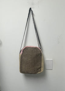 Multi Pocket Crossbody Bag Purse Made From Pure Hemp