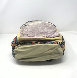All Natural 100% Pure Hemp Unisex Handmade Backpack