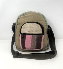Multi Pocket Crossbody Bag Purse Made From Pure Hemp