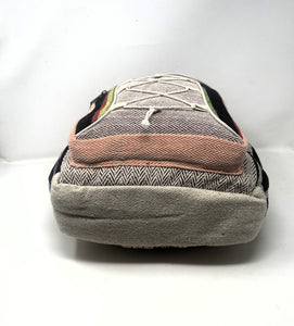 Unisex Large Pure Hemp Multi Pocket Backpack