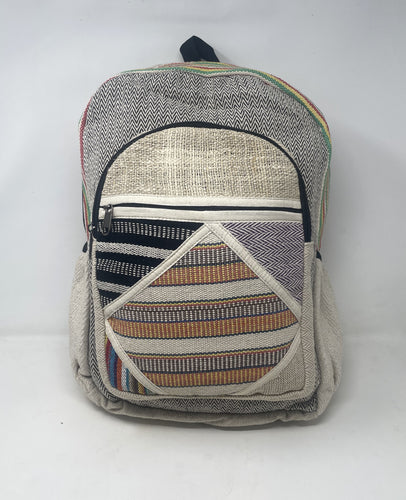 Unique Cool Design 100% Himalayan Hemp Handmade Backpack