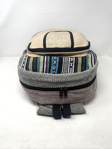 Himalayan All Natural Handmade Pure Hemp Laptop Large Backpack for Men or Women