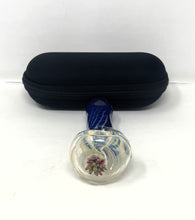 Perfect! Thick 5.5" Implosion Glass Hand Pipe w/Zipper Padded Pouch(Black)