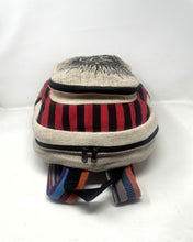 Handmade THC Free Pure Hemp Unisex Backpack - Om Design