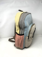 Large All Natural Pure Hemp Multi Pockets Laptop Backpack - Elephant Design