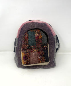 Unique Design100% Hemp Cross Body Purse Hippie Bag Handmade with Love.