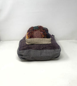 Unique Design100% Hemp Cross Body Purse Hippie Bag Handmade with Love.