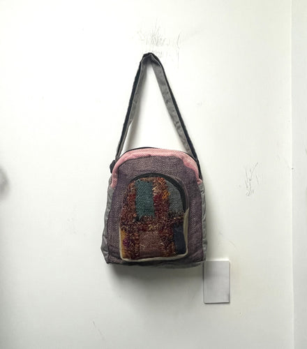 Unique Design100% Hemp Cross Body Purse Hippie Bag Handmade with Love.