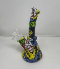 7" Silicone Detachable Unbreakable Beaker Bong with Bowl