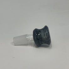 14mm Male Thick Transparent Black Glass Bowl