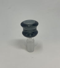 14mm Male Thick Transparent Black Glass Bowl
