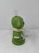 Collectible Adorable Baby Thick Silicone and Glass Yoda Bong with Bowl