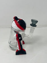 Cool Design Silicone and Thick Glass R2D2 5" Bong with Bowl