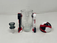 Cool Design Silicone and Thick Glass R2D2 5" Bong with Bowl