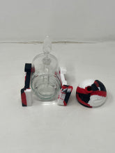 Cool Design Silicone and Thick Glass R2D2 5" Bong with Bowl