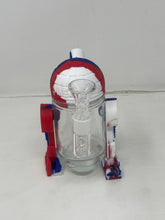 Cool Design Silicone and Thick Glass R2D2 5" Bong with Bowl