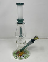Beautiful Design 11" Thick Glass Bong Dome and Shower Perc