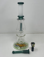Beautiful Design 11" Thick Glass Bong Dome and Shower Perc